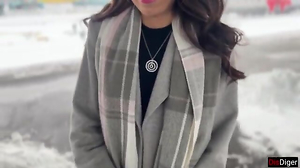 Public Agent Fury Wrath Offered A Gal From The Station To Go Thru A Casting Right On A Public Instruct