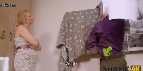 SHAME4K. Sex Is The Only Way For The Lascivious Mature To Keep Marriage