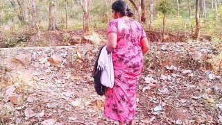 Desi Stepmom Fucks Stepson Outdoor With Dirty Talk   Big Ass Natural Tits