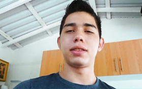 Beautiful Latina Blonde Has Public Standing Sex With Her Partner