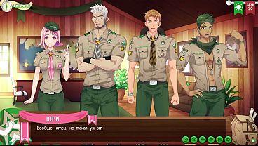 Game Friends Camp Way 2 Episode 33   The Situation With The Camp Russian Voiceover
