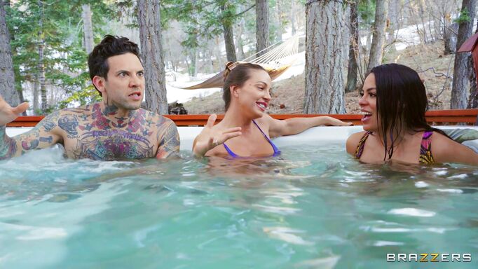 Passionate Sex In A Snowy Forest