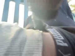 Sucking Old Sleeping Black Dick Outside  Repost