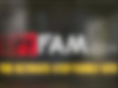 Aroused Slim Brunette Hottie Creeps Up On Her Step Bro In The Shower & Gets Hold Of His Huge Dick