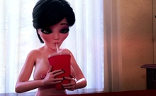 Mom And Stepsisters Familial DP   3D STEP Fantasy Threesome