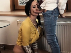 DESI BHABHI WEARS JEWELRY TO GET FUCKED BY DEVAR