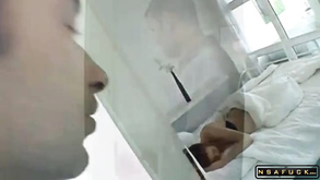 Sleeping Dark Hair Girl Teenager Getting Drilled Deep