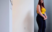 Netvideogirls  Anne  Thick Redhead Rode To A Creampie