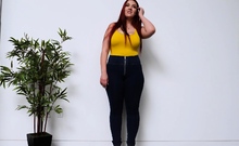 Netvideogirls  Anne  Thick Redhead Rode To A Creampie