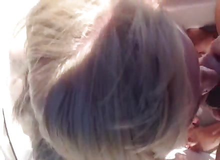 Super Sexy Blonde Having Awesome Sex On The Boat 2