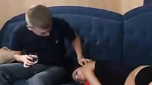 Sexy Young Brunette Gets Fucked By Brother While Sleeping