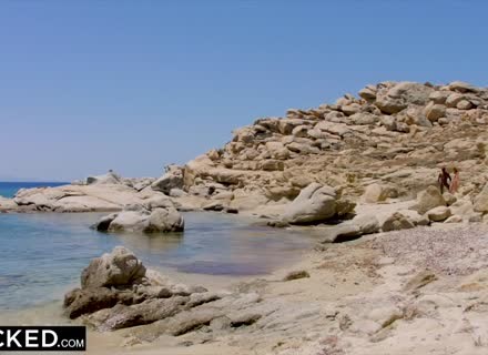 Petite Euro Babe Tiffany Tatum Slides On Bbc Outdoors 2