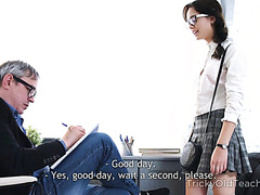 Geography Teacher Calculated The Location Of The Teen’s Pussy