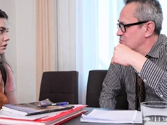 Kinky Teacher Makes His Modest Looking Student A Kinky Offer