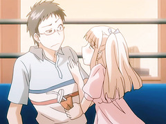 Hot Hentai: Buxom Blonde Student Gets Fucked & Creampied By Her Teacher In The Ferris Wheel Cabin