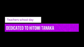 Hitomi Tanaka Teacher Day Classroom