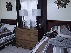 Teen Peeped On Her Stepfather In The Shower And Masturbated Until She Decided To Act For Sure