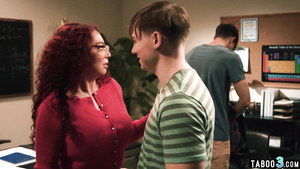 Redhead MILF Teacher Double Penetrated