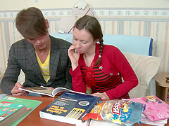 Pigtails Teen Yolanda Anal Penetrated Hardcore Deeply