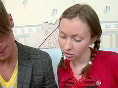 Pigtails Teen Yolanda Anal Penetrated Hardcore Deeply