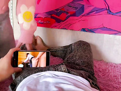 My Naughty Teen Stepsister Plays With My Huge Cock And I Fuck Her Petite Pussy