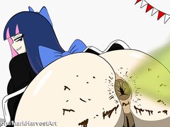 Stocking And Her "Cake"