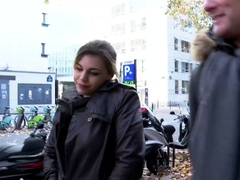 FemaleAgent Big Cock Delivers Creampie Present