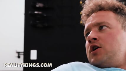 REALITY KINGS   Slutty Eliza Ibarra Is So Eager To Help Her Roommate's Bf With His Big Boner