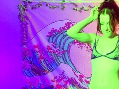 Lovely Amateur Teen Brunette Masturbating Outdoor