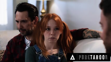 PURE TABOO He Shares His Petite Stepdaughter Madi Collins With A Social Worker To Keep Their Secret