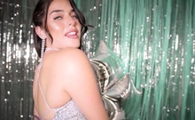 Hot Teen Megan Drops Off Her Fancy Dress