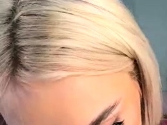 Amateur Blonde Teen Intense Masturbation