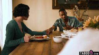 Wife Cuckold By Black Boss And Himself When He Came Over For Dinner