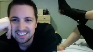 Anteprima Del Video: Cunnilingus In Webcam