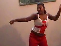 Chubby Latina Slut Dances On Webcam For Fun