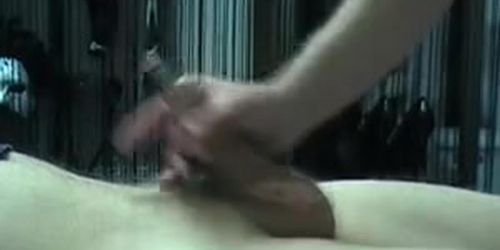 Thick Urethra Sound And Cum